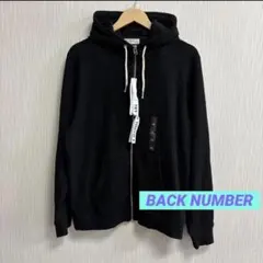 BACK NUMBER ZIPパーカー 裏起毛 XL ライトオン 未使用タグ付