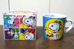 【新品未使用】2022年ケンタッキークリスマス限定　スヌーピーマグカップ（A）