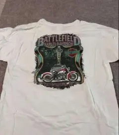 USA製　Harley-Davidson ホワイト Tシャツ