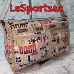 ◆LeSportsacレスポートサック◆ショルダーバッグ 総柄 キャラクターのサムネイル