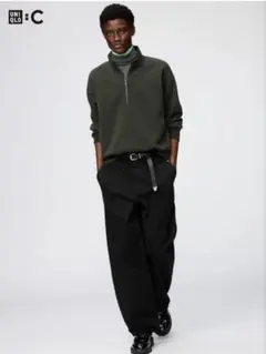 UNIQLO C バレルパンツ ブラック Mサイズ 2026製