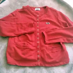 FREAK'S STORE 赤 ボタン付きカーディガン サイズF（L）キツネ