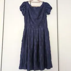 Rew de Rew パーティードレス　ネイビー 結婚式
