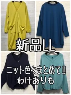 新品☆LL♪ニット色々まとめて♪わけありも♪〇B577