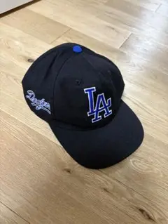 Los Angeles Dodgers キャップ 黒/青