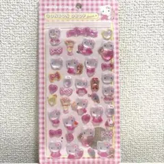 サンリオ　キティ　ボンボンドロップシール風