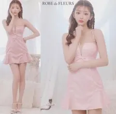 ROBE de FLEURS ローブドフルール ミニキャバドレス fm3582