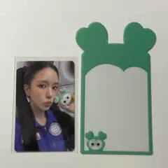 375. TWICE ミナ トレカ スリーブ