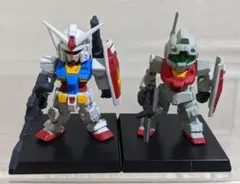ガンダム　コンバージ　RX-78-2ガンダム(ジ・オリジン)　 ＆ ジムⅡ