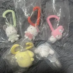 サンリオ カラフルカラビナマスコットチャーム　5種セット