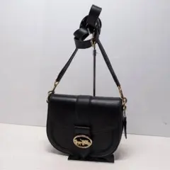 COACH コーチ ブラック ショルダーバッグ