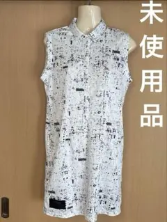 希少☆未使用品☆プーマ　ゴルフワンピース　L ノースリーブワンピ　接触冷感