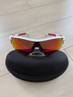 OAKLEY サングラス ホワイト レッド