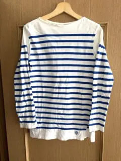 美品☆ORCIVAL ラッセルボーダーバスクシャツ