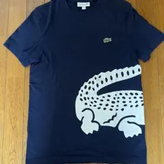 LACOSTE ラコステ ビッグロゴ Tシャツ ネイビー
