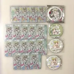 プリキュア キュアズキューン 缶バッジ キラキラカードグミ ブルジュラ プリルン