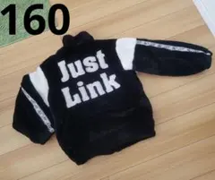 160 モコモコ ボアジャケット 黒 暖かい 冬 防寒 ファー ジャケット