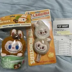 ラブブ LABUBU Wacky Mar カップ麺ストレージバッグマッシュルーム