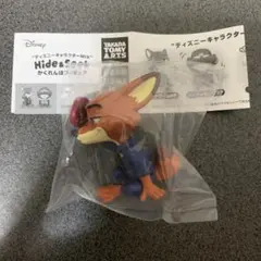 ディズニーキャラクター　ズートピア ニック かくれんぼフィギュア