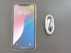 ほぼ新品‼️ iPhoneXR SIMフリー64GBバッテリー新品+ガラス付き