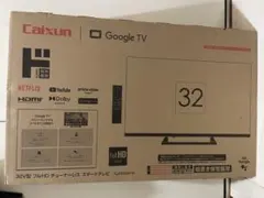 32V型 フルHD チューナーレス スマートテレビ Googleテレビのサムネイル