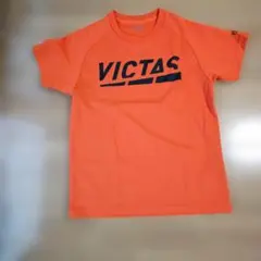 VICTAS オレンジ Tシャツ 卓球