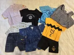 子供服 まとめ売り 80cm 男の子(90cmのTシャツ1点あり) 夏服　半袖