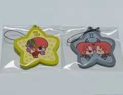 銀魂 ラバーマスコット 銀さんの12星座占い編 神楽 神威 2個セット