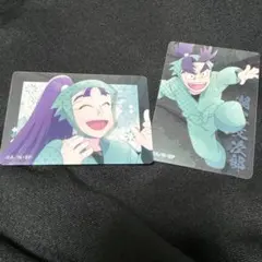 忍たま乱太郎 ピクチャーム クリアカード 立花仙蔵 潮江文次郎