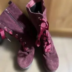 リズリサＬＬブーツ赤ワインレッド