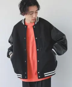 レザーブルゾン