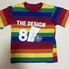 キッズ マルチボーダー Tシャツ