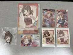 学園アイドルマスター ぱしゃこれ ポストカード ラバーストラップ 花海佑芽セット