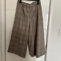 チェック パンツ