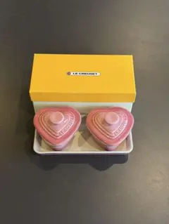 LE CREUSET ル・クルーゼ ハート型 ラムカン トレイセットのサムネイル