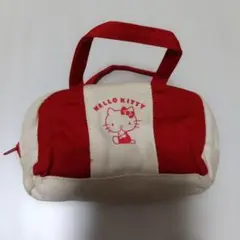 サンリオ　ハローキティ　レトロ　ミニポーチ　ミニボストン型