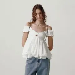 mieya mieya petit aplon top ミーヤミーヤ エプロン - メルカリ