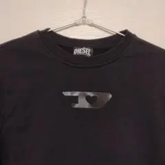 DIESEL 黒 ハートマーク付きスウェットランダムお値下げ中