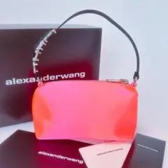 alexanderwang ピンク エンボスロゴ ミニワンピース S alexanderwang ピンク エンボスロゴ ミニワンピース S