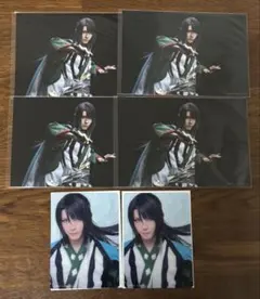 刀剣乱舞　刀ミュ　クリアカード　L判ブロマイド　松井江　笹森裕貴