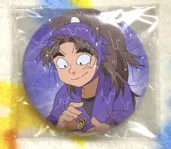 忍たま乱太郎　雨濡れ　缶バッジ　竹谷八左ヱ門