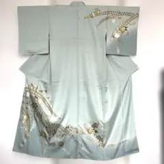 訪問着 辻ヶ花 金彩