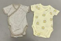 新品未使用 UNIQLO ボディスーツ 60cm 2点セット