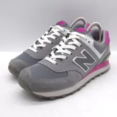 new balance ニューバランス スニーカー 24cm グレー WL574