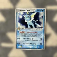 希少品】サンダースex シャワーズex 2枚セット 2005年 ホロンの研究棟