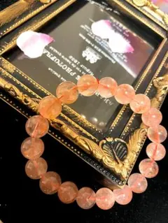 【恋愛の成就に】新品未使用 希少 ストロベリークォーツ 8ミリ 女性に最適