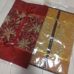 未使用ティッシュカバー 2枚セット エキゾチック花柄