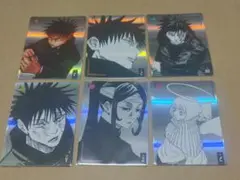 呪術廻戦　ギラギラトランプ　伏黒恵　伏黒津美紀　来栖華　計6枚