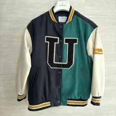 ZARA キッズ スタジャン バイカラー