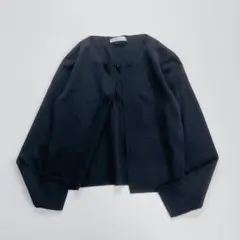 美品✨ Max Mara 白タグ　カーディガン　長袖　ブラックのサムネイル